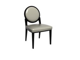 Hotel dining chair 3d model preview