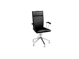 High Back Office Executive Chair 3d model preview