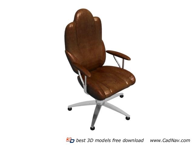 Luxury Boss Chair 3d rendering