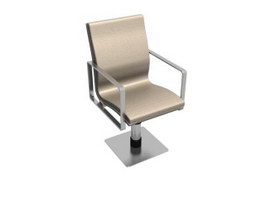 Executive office chair 3d model preview