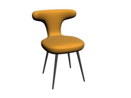 Leisure Dining Chair 3d model preview
