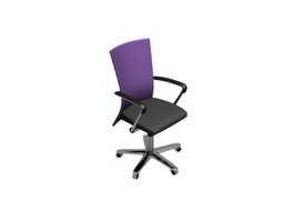Office chair furniture 3d model preview