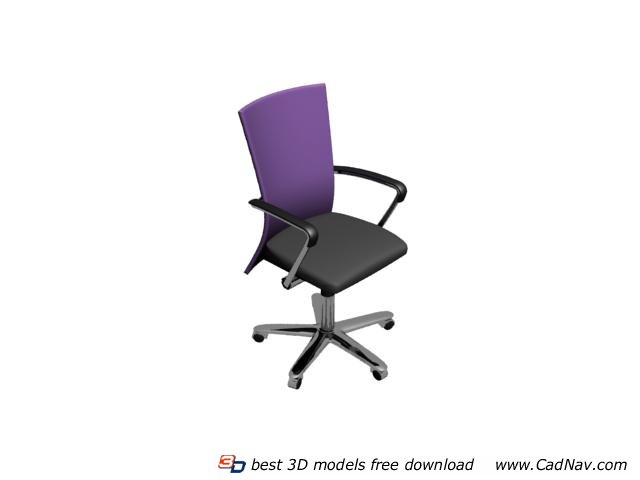 Office chair furniture 3d rendering