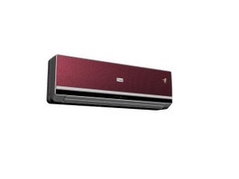 Wall mounted split air conditioner 3d model preview