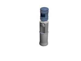 Vertical Water Dispenser 3d model preview