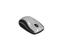 Gaming mouse 3d model preview