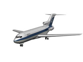 BOEING 727 3d model preview