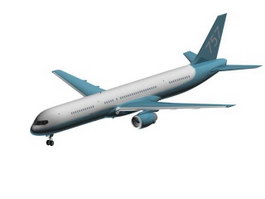 Boeing 757 3d model preview