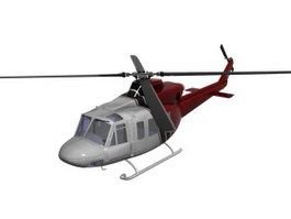 Multi-Role Light Helicopter 3d model preview