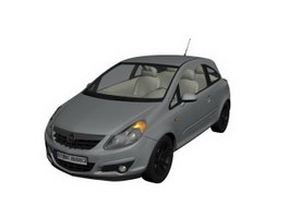 Opel Corsa 3d model preview