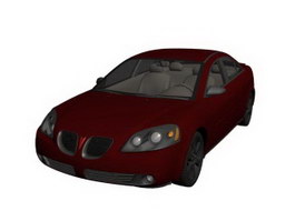 Pontiac G6 3d model preview