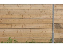 Wooden fence with weeds texture