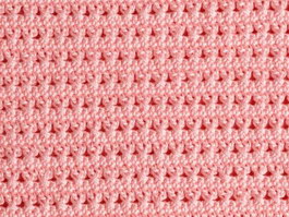 Pink concavoconvex pattern sweater texture