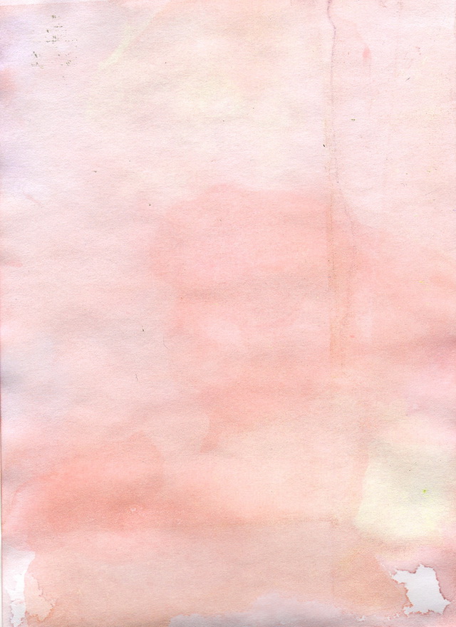 Pink watercolor painted paper texture