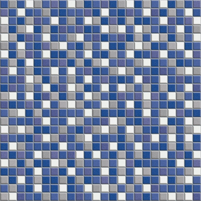 Four color mosaic pattern texture