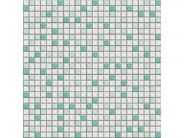 Green and white colors mosaic pattern texture