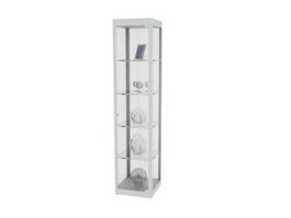 Ornaments Display Cabinet 3d model preview