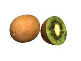 Wild kiwi fruits 3d preview
