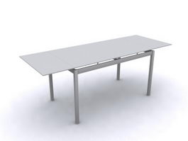 Home furniture dinner table 3d preview