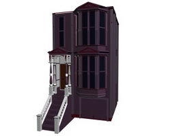 Apartment unit 3d model preview