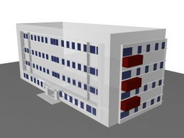 Teaching Laboratory Building 3d model preview