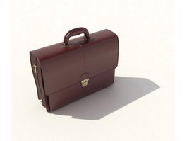 Portable briefcase 3d model preview