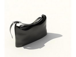 Lady handbag 3d model preview