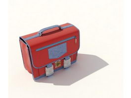 Beauty cosmetic handbag 3d preview