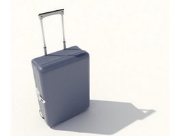 Travelling luggage bag 3d model preview