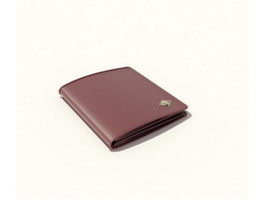 Leather Wallet 3d model preview