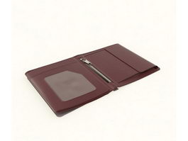 Mens leather wallet 3d preview