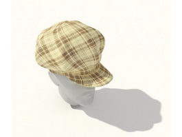 Leisure Fashion Hats 3d model preview