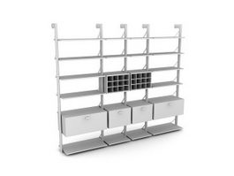 Display shelf for home 3d preview