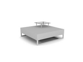 Sofa side tea table 3d model preview