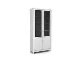 Office document cabinet 3d model preview