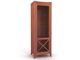 Display cabinet unit 3d preview
