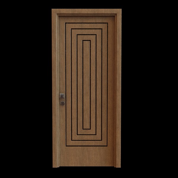 Modern wood door 3d model 3dsmax files free download