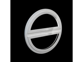 Round window 3d model preview