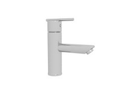 Bathroom basin faucet 3d model preview