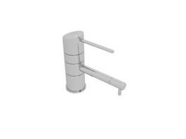 Single lever water faucet 3d preview