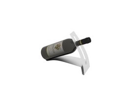 Single bottle wine rack 3d model preview