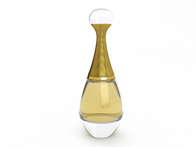 Dior jadore EDP perfume 3d rendering