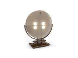 Indoor vintage table lamp 3d preview