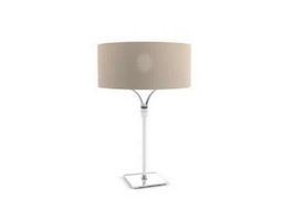 Fabrics table lamp 3d preview