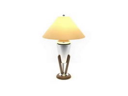 Decorative modern table lamp 3d model preview