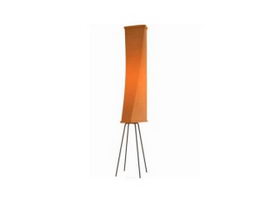 Fabric floor lamp 3d preview