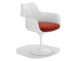 Tulip Arm Chair 3d preview