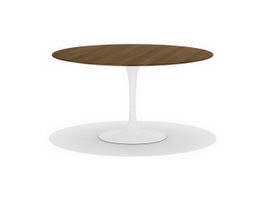 Saarinen Tulip Dining Table 3d model preview