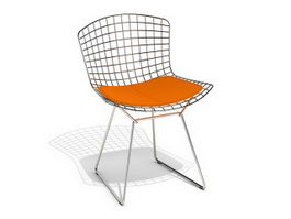 Knoll Bertoia side chair 3d model preview