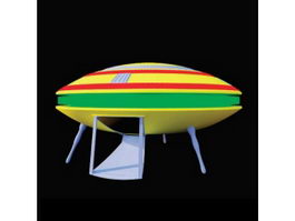 Baby toy UFO 3d preview